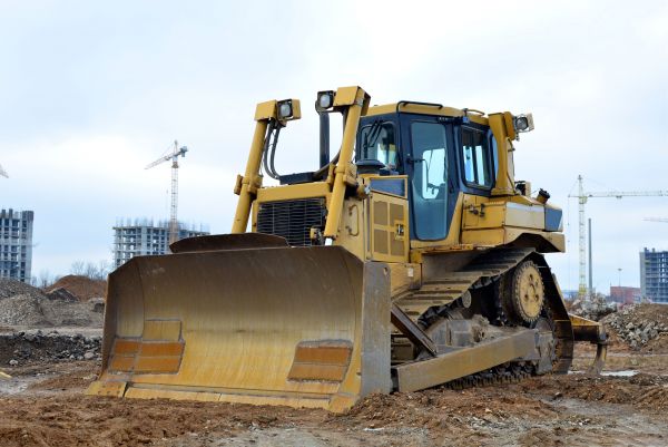 Bulldozer Site Clearing in Hollywood
